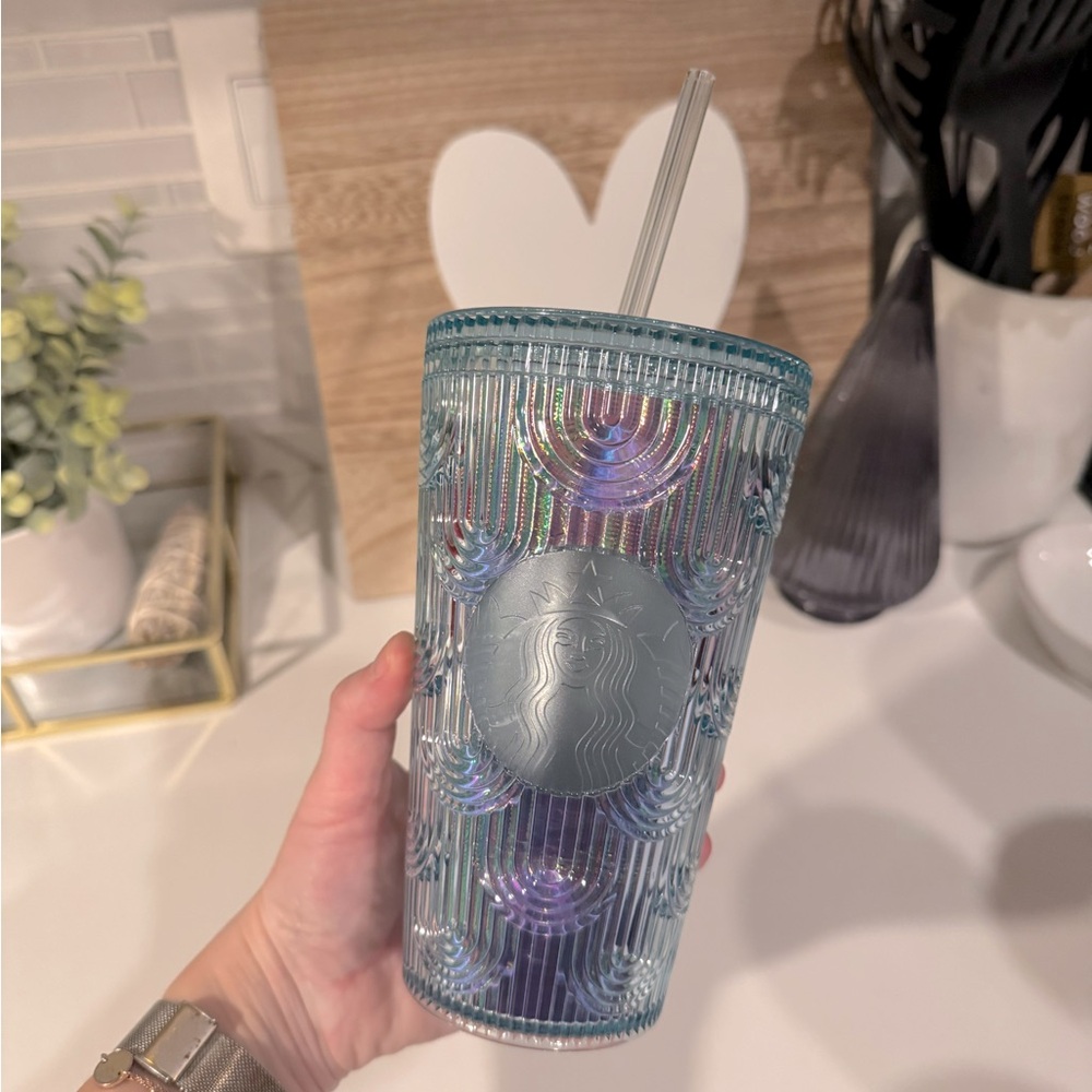 Starbucks Iridescent Siren Scale Wave Cup - Picture 5 of 5